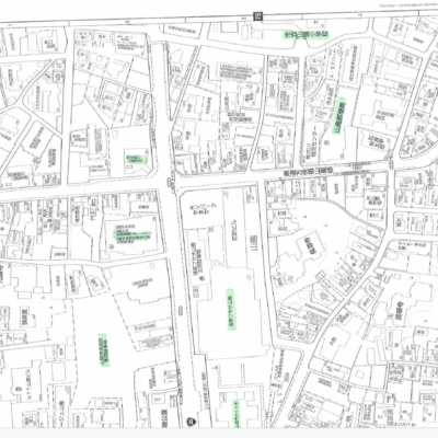 山鹿市山鹿1750-6 さくら湯近く 山鹿小学校区内 注文住宅用地 建築条件なし 56.6坪
