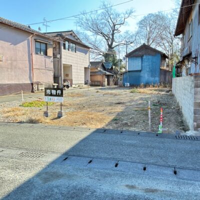 山鹿市山鹿1750-6　さくら湯近く　山鹿小学校区内　注文住宅用地　建築条件なし　56.6坪 画像1