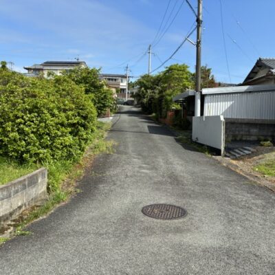 山鹿市下吉田806番13　注文住宅用土地　メーカー指定なし　八幡小学校区　広々83.39坪　坪単価4.5万円　上下水道完備 画像7