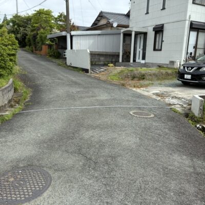 山鹿市下吉田806番13　注文住宅用土地　メーカー指定なし　八幡小学校区　広々83.39坪　坪単価4.5万円　上下水道完備 画像9